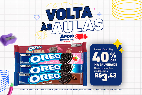 Biscoito Oreo 90g 18/01